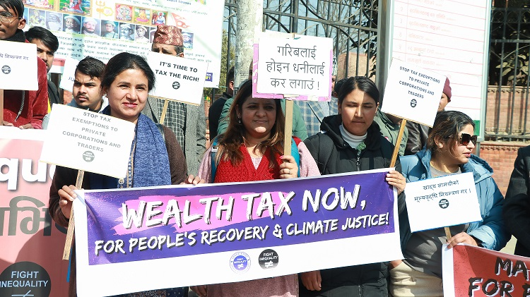 Fight Inequality Campaign in South Asia: Tax the Rich!