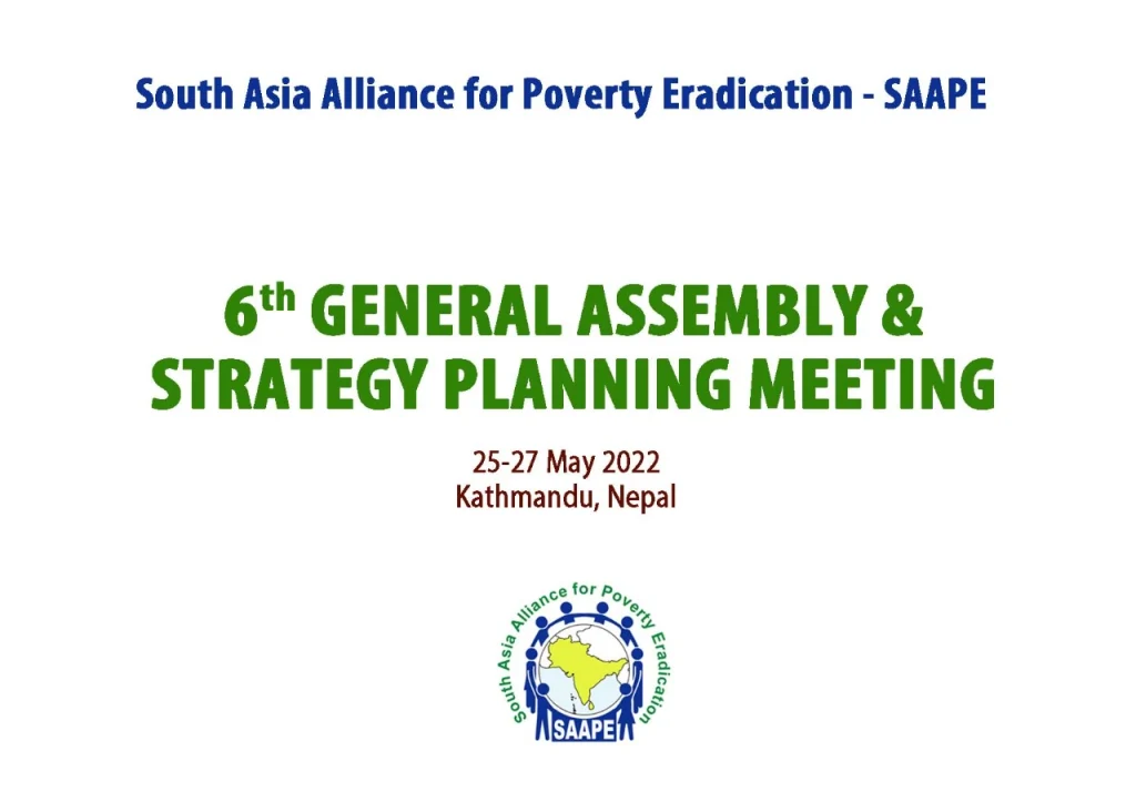 6th General Assembly of SAAPE and Strategy Planning Meeting